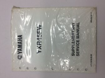 Supplementary Service Manual for YXR45FW