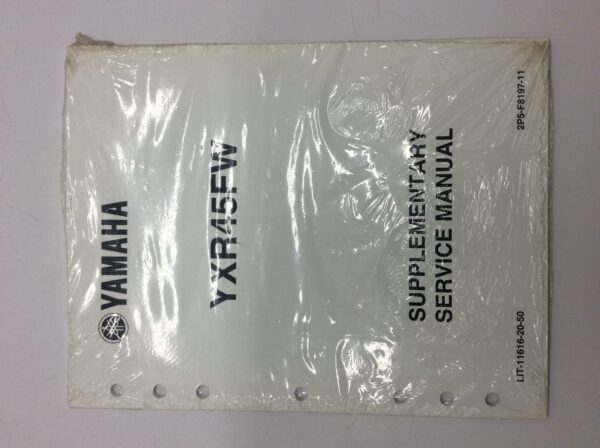Supplementary Service Manual for YXR45FW