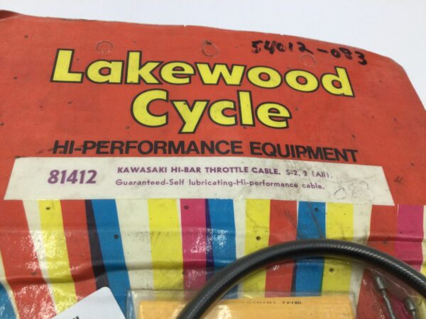1975 Kawasaki Mach I Throttle Cable - Image 2