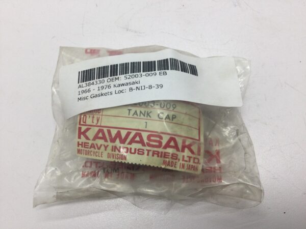 1966 Kawasaki Oil Tank Cap - Image 5