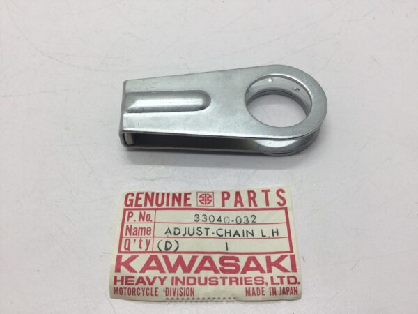 1967 Kawasaki LH Chain Adjuster - Image 3