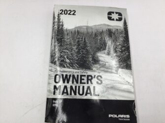 2022 Polaris RMK Owners Manual
