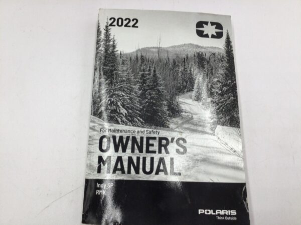 2022 Polaris RMK Owners Manual