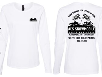 AL'S LADIES LONG SLEEVE WHITE MED