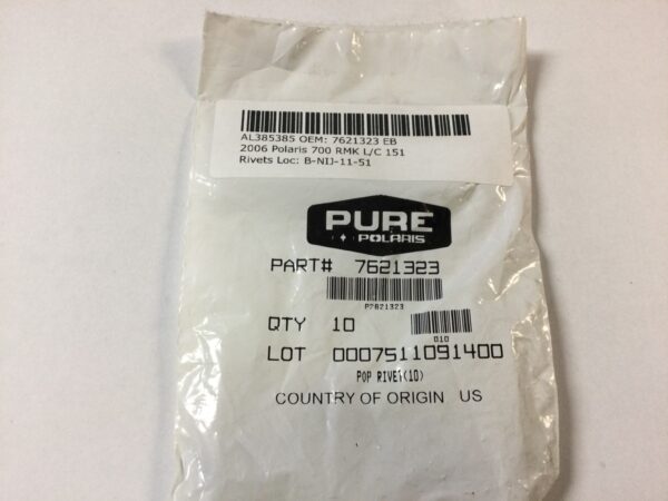 2006 Polaris Pop Rivet QTY: 10