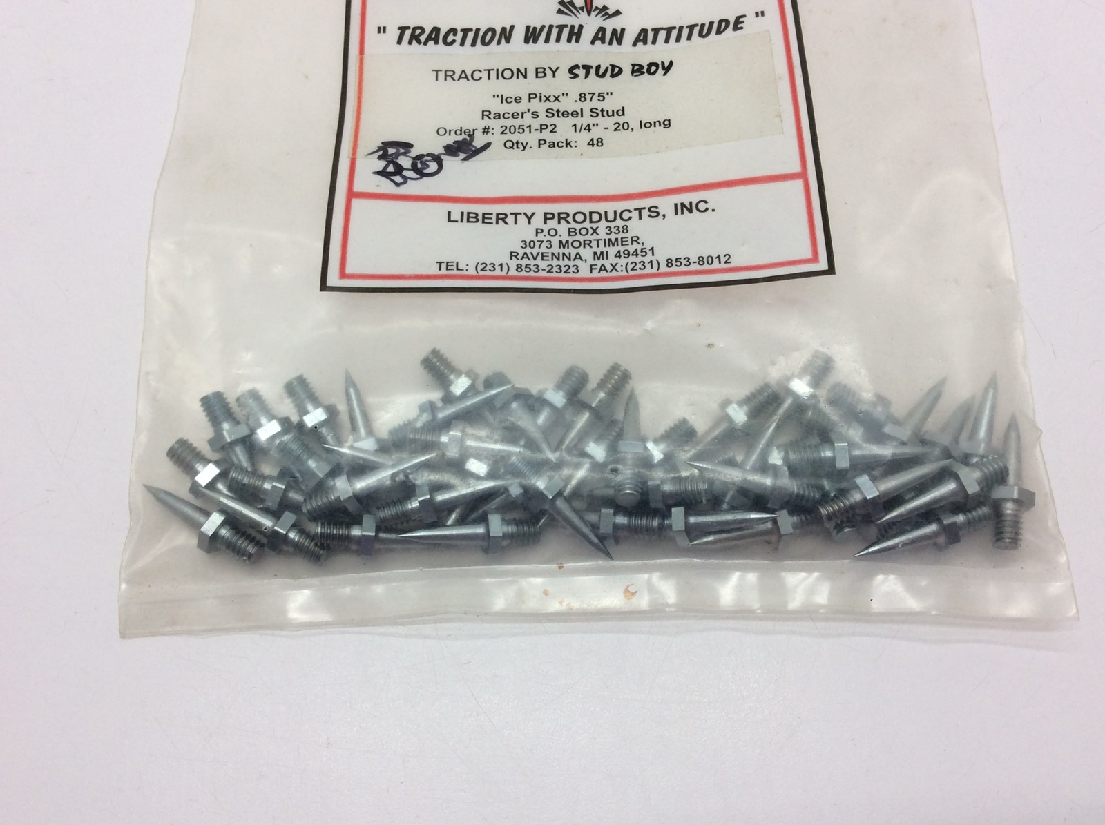 Stud Boy "Ice Pixx" .875" 48 Pack - Image 2