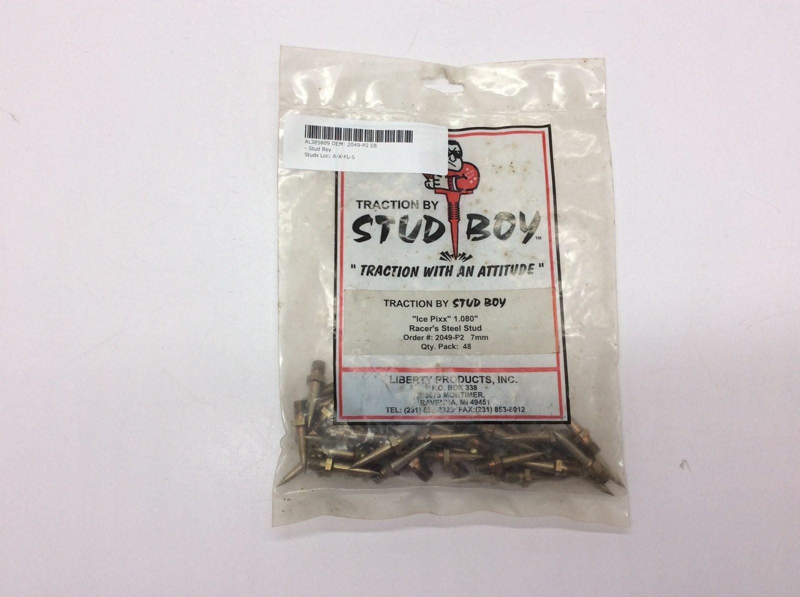 Stud Boy "Ice Pixx" 1.080" 48 Pack