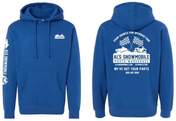 AL'S PULLOVER HOODIE ROYAL BLUE 3X