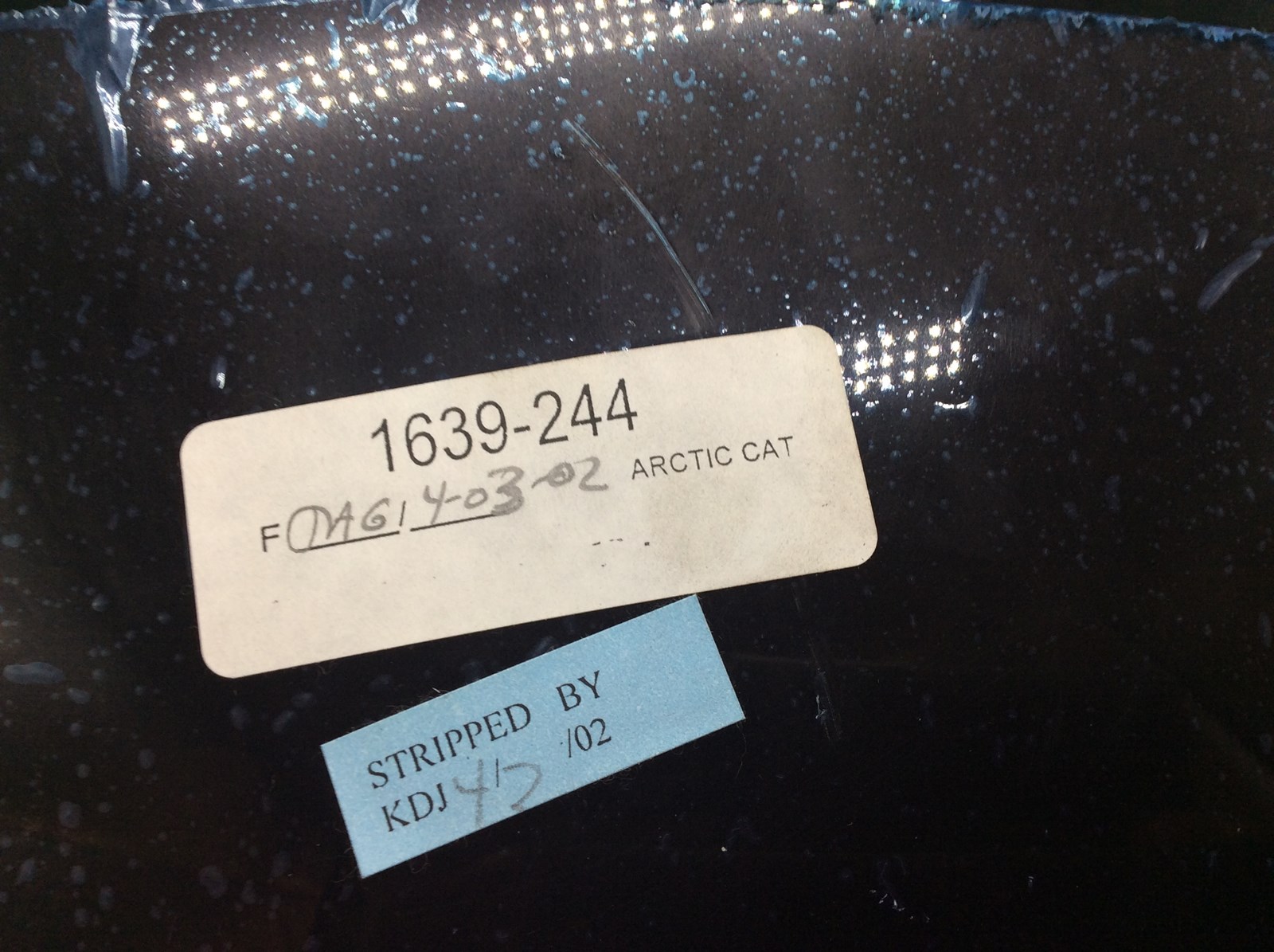 1999 Arctic Cat Windshield, low - Image 2