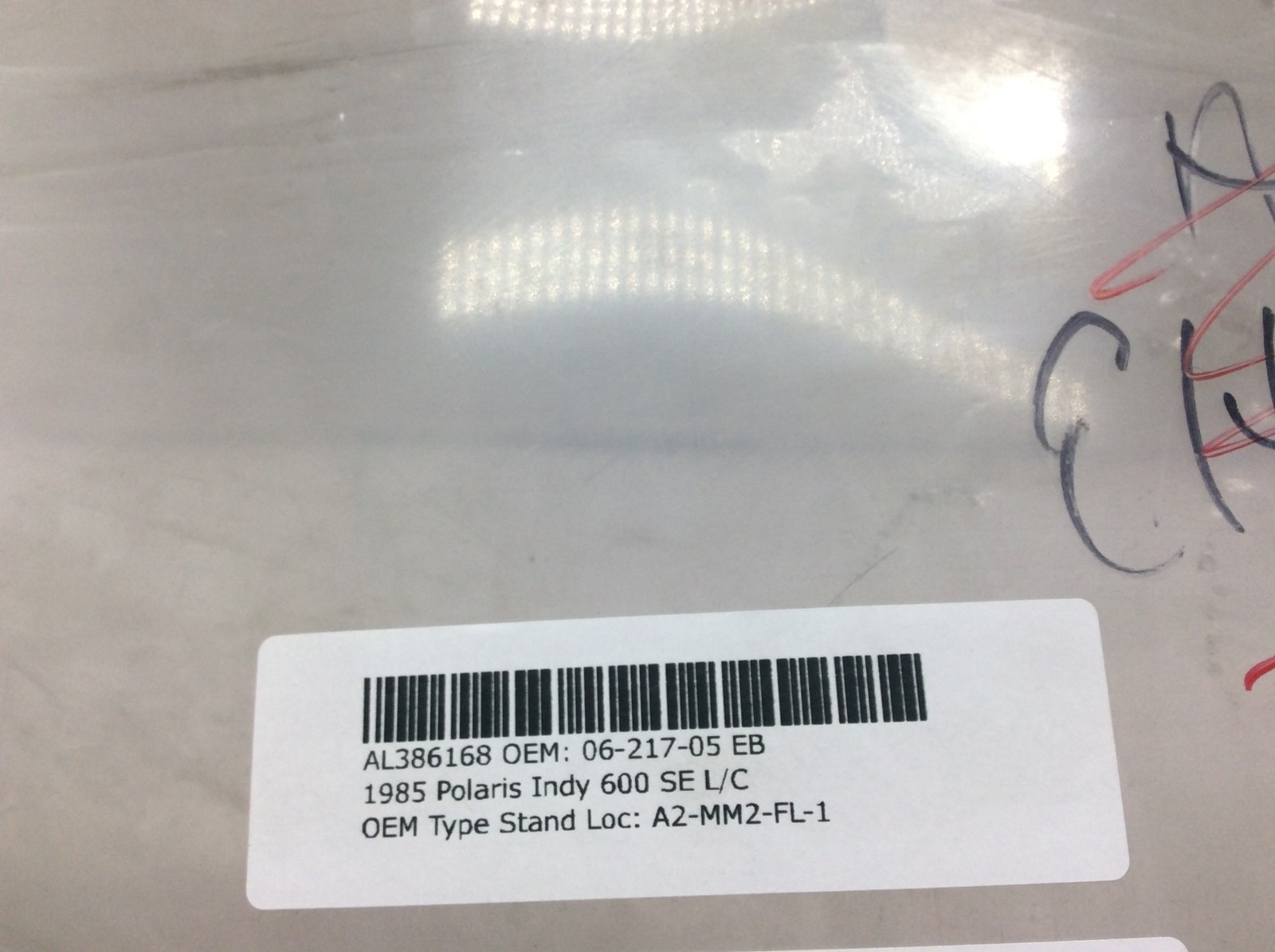 1985 Polaris NEW WINDSHIELD 13" SMK - Image 4