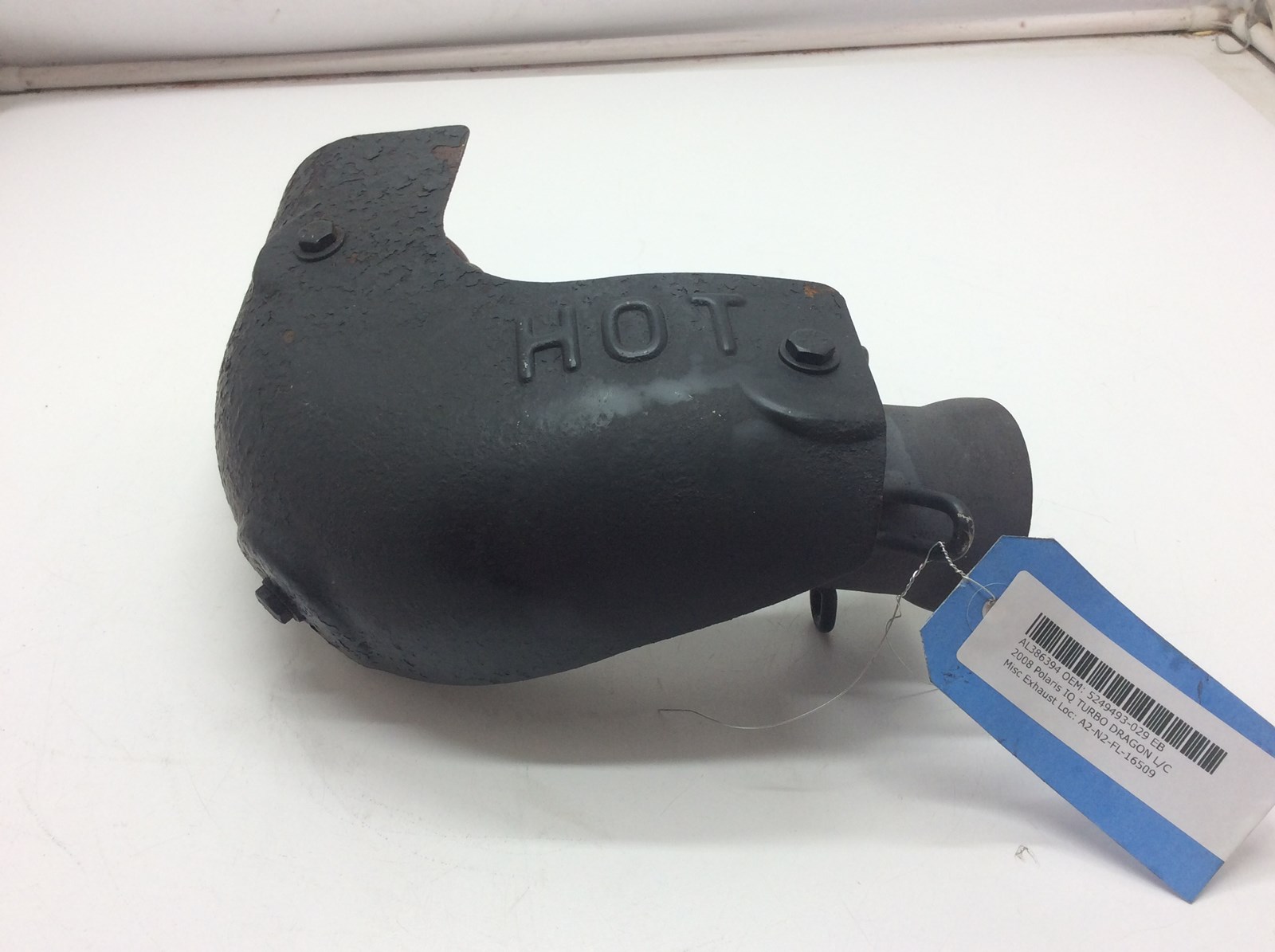 2008 Polaris Head Pipe Heat Shield - Image 2