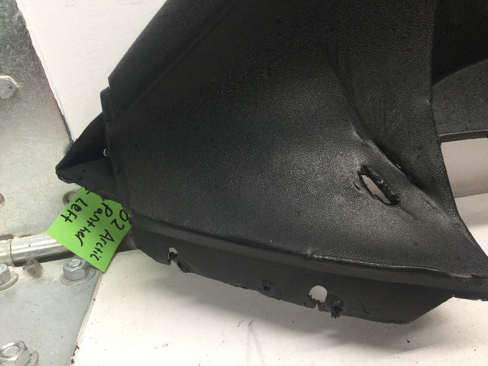 2002 Arctic Cat Left Belly Pan - Image 2