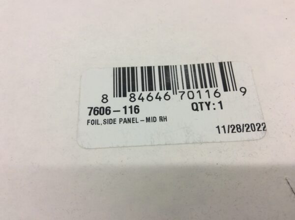 2017 Arctic Cat Foil, Side Panel - Middle RH - Image 2