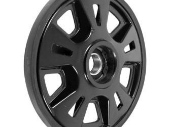 New Black 180 mm / 7.125" Idler Wheel w/ 6004-2RS Bearing