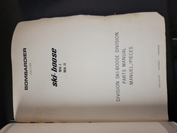 1969 Ski-Doo 5 Parts Manuals - Image 5