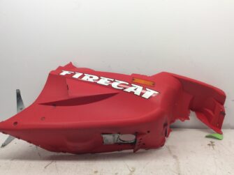 2003 Arctic Cat Used Red Right Belly Pan - Replaced by # 2606-778
