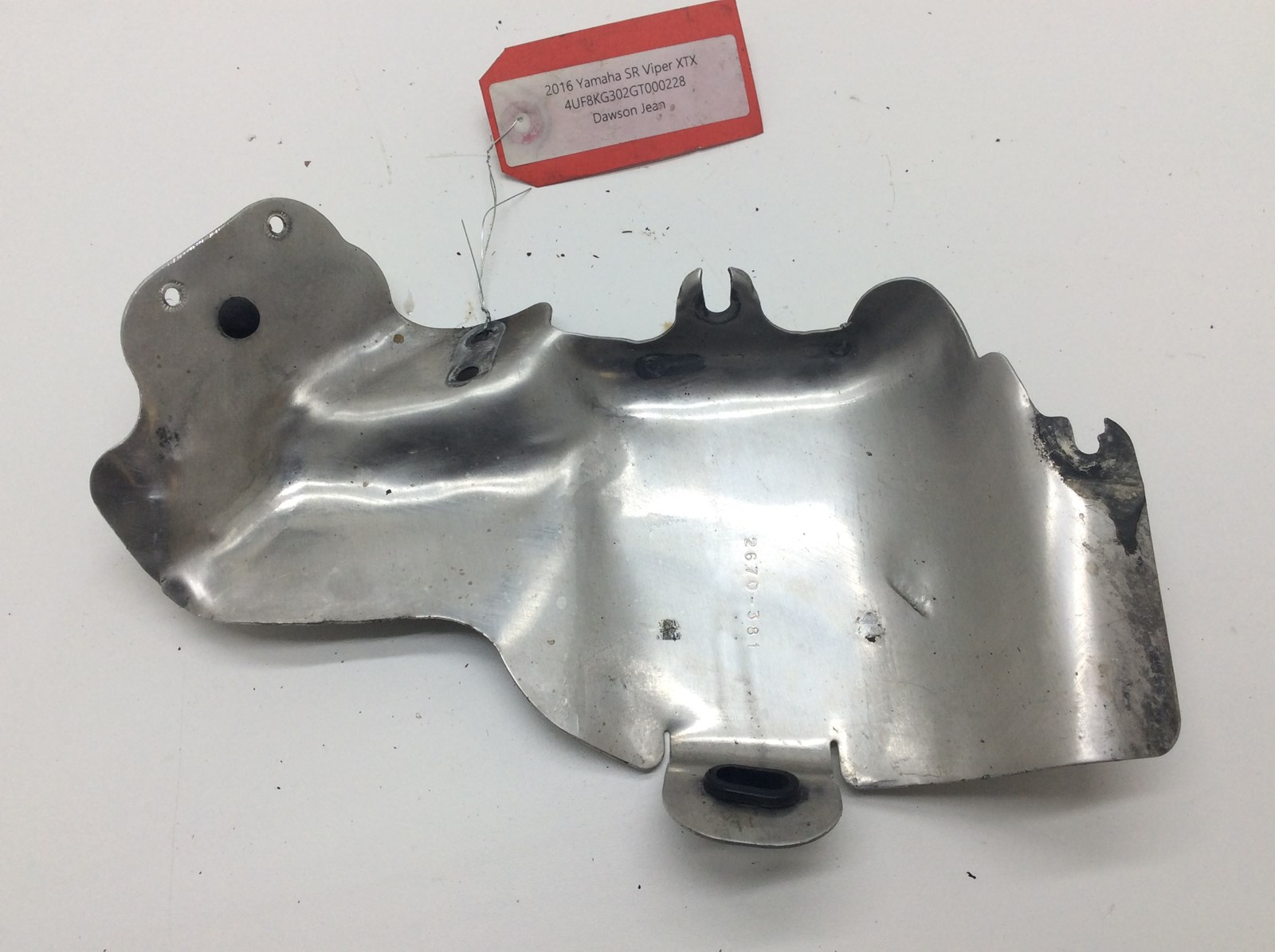 2014 Yamaha Oil Tank Cover - Image 4