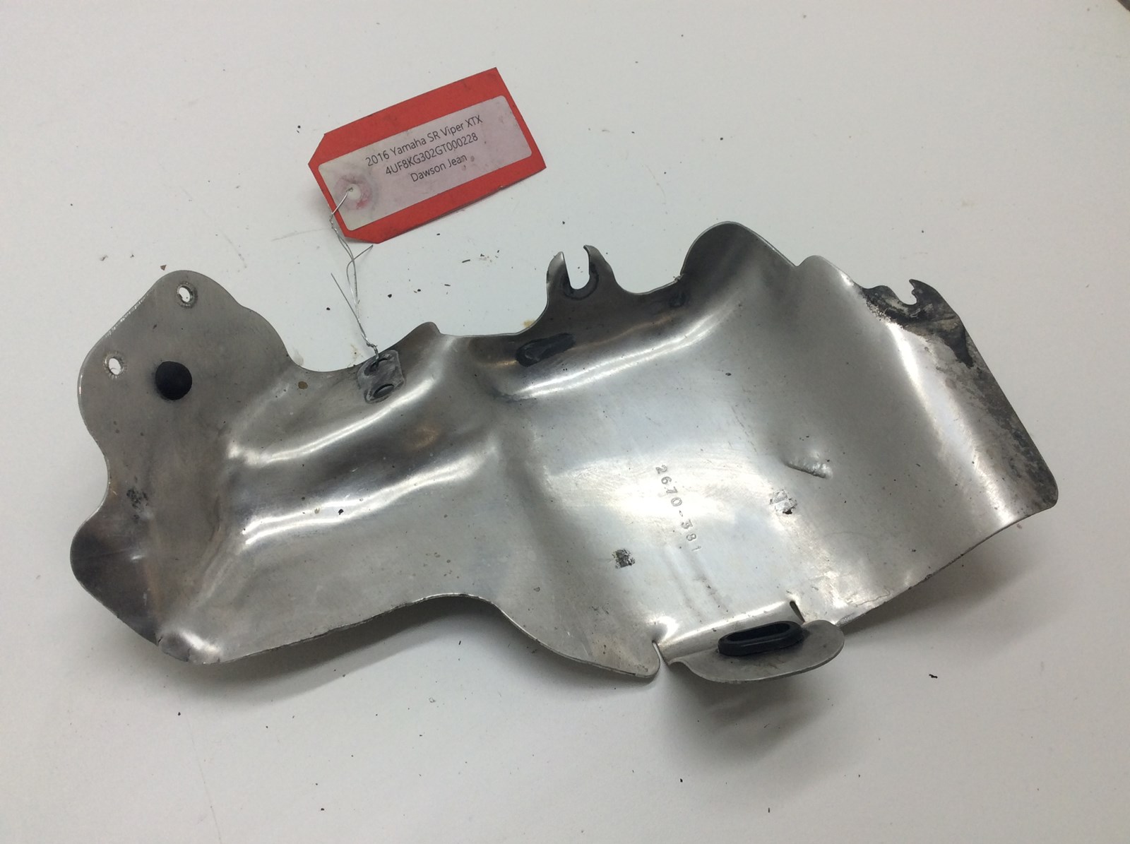 2014 Yamaha Oil Tank Cover - Image 5