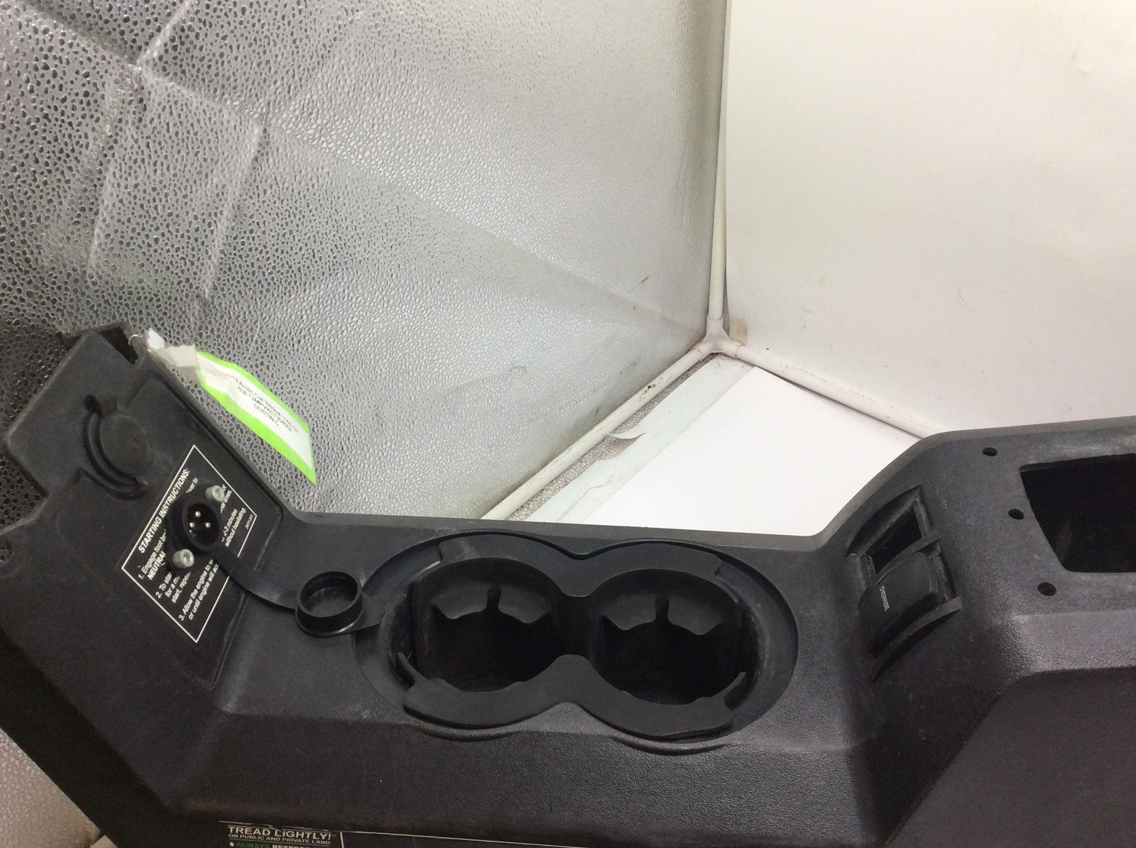 2012 Arctic Cat Wildcat 1000, center console - Image 2