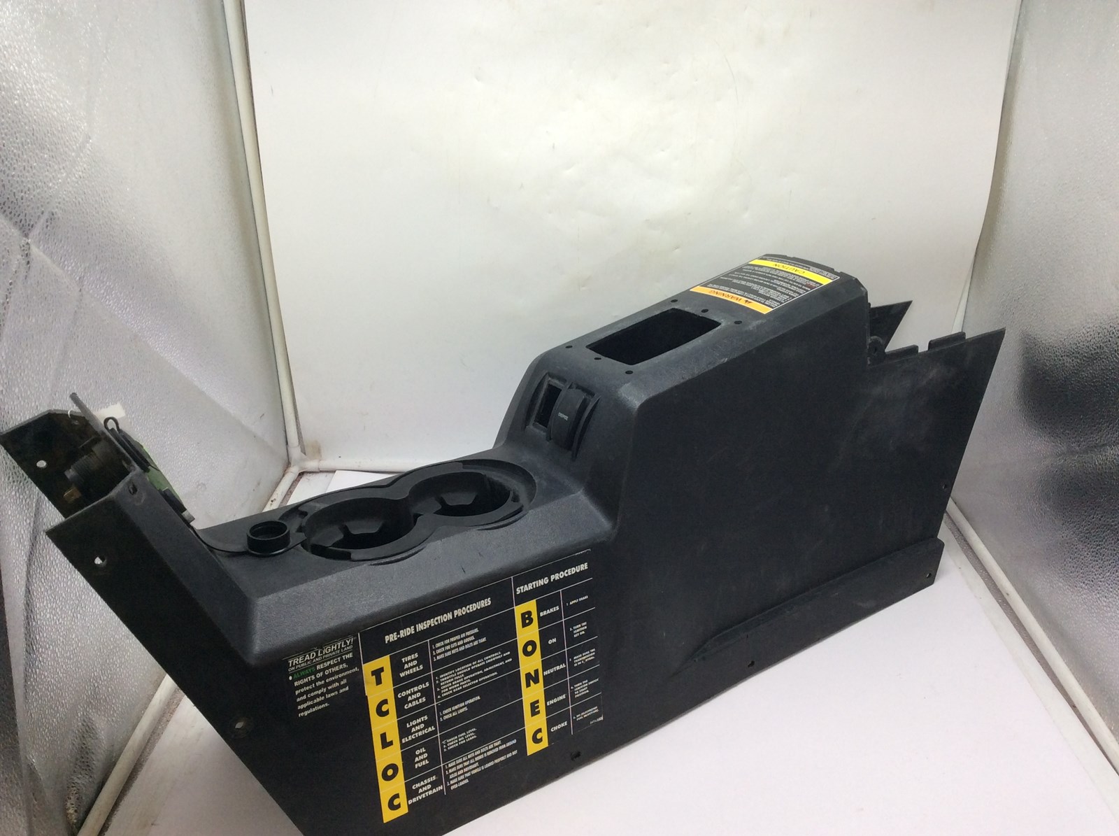 2012 Arctic Cat Wildcat 1000, center console