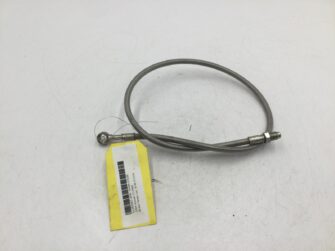 2004 Suzuki Aftermarket Corrugated Front Brake Line. Aftermarket Part# Unknown