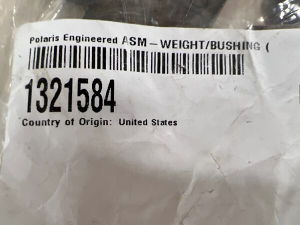2021 Polaris WEIGHT/BUSHING 10-66 - Image 3