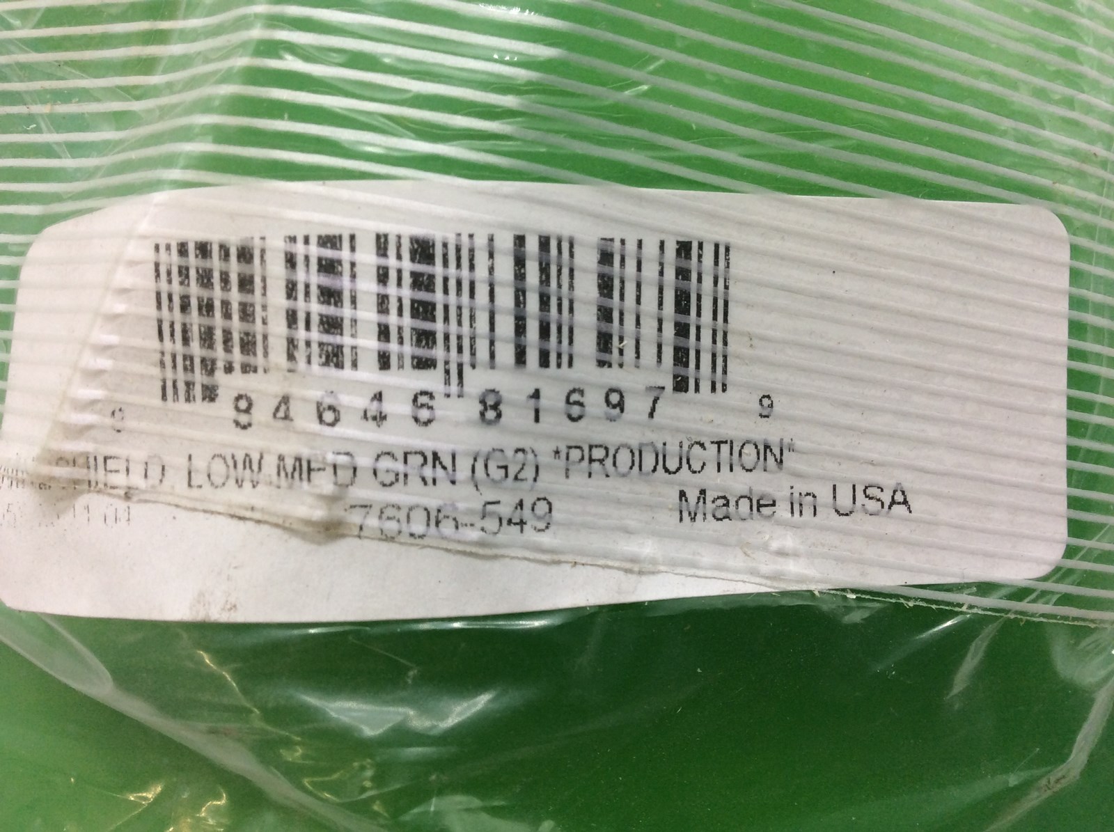 2018 Arctic Cat Windshield- low green - Image 2