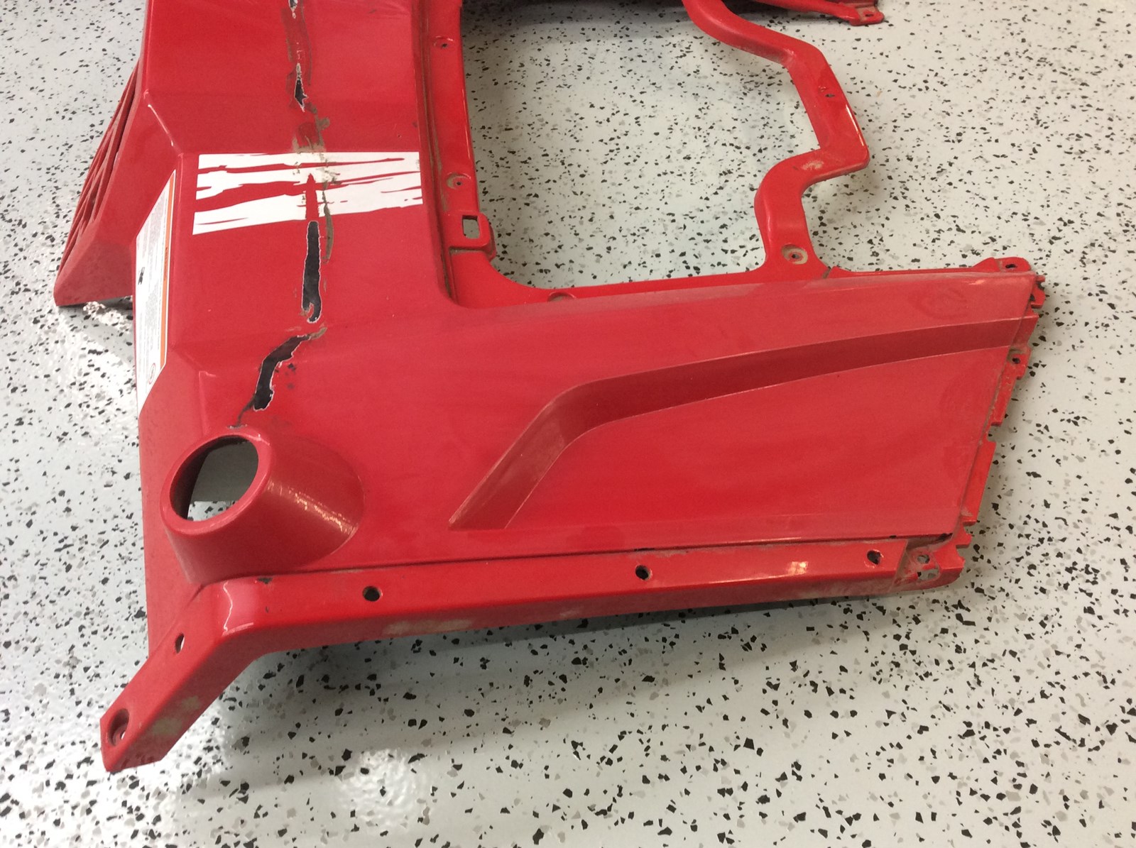 2015 CF Moto Zforce, front fender - Image 2