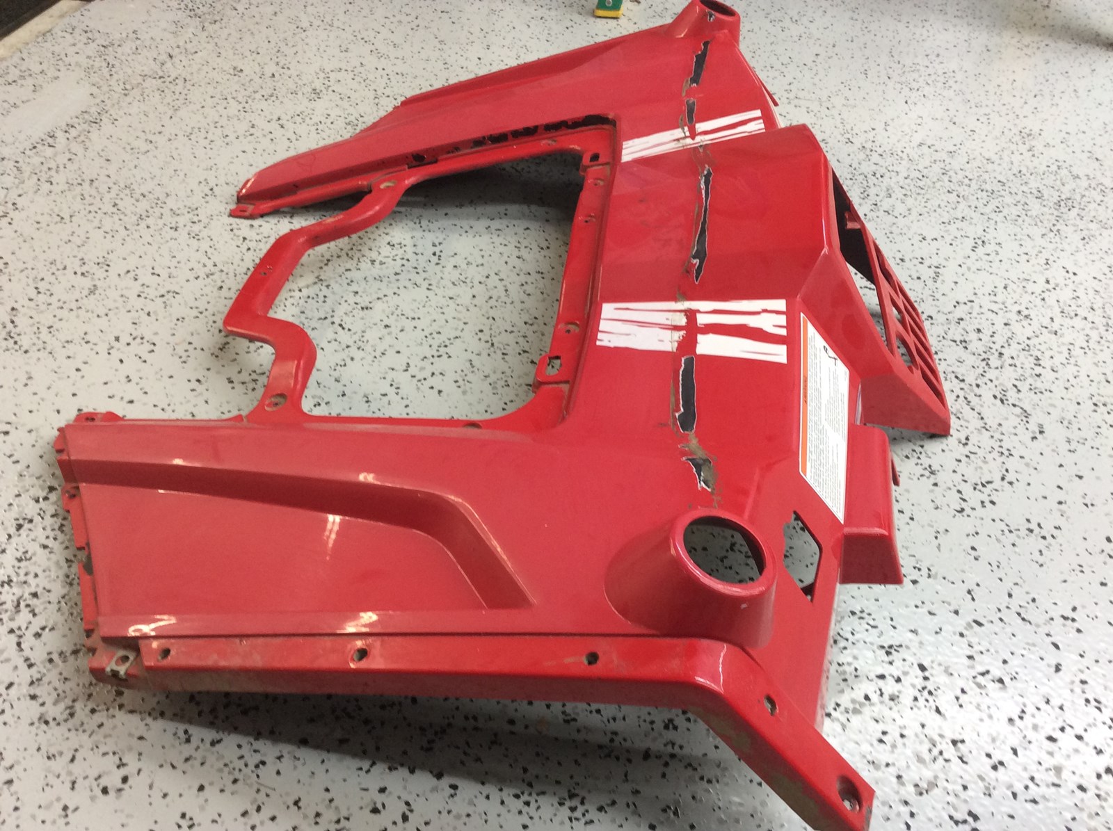 2015 CF Moto Zforce, front fender - Image 4