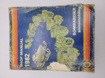 1982 Bombardier Snowmobile Shop Manual