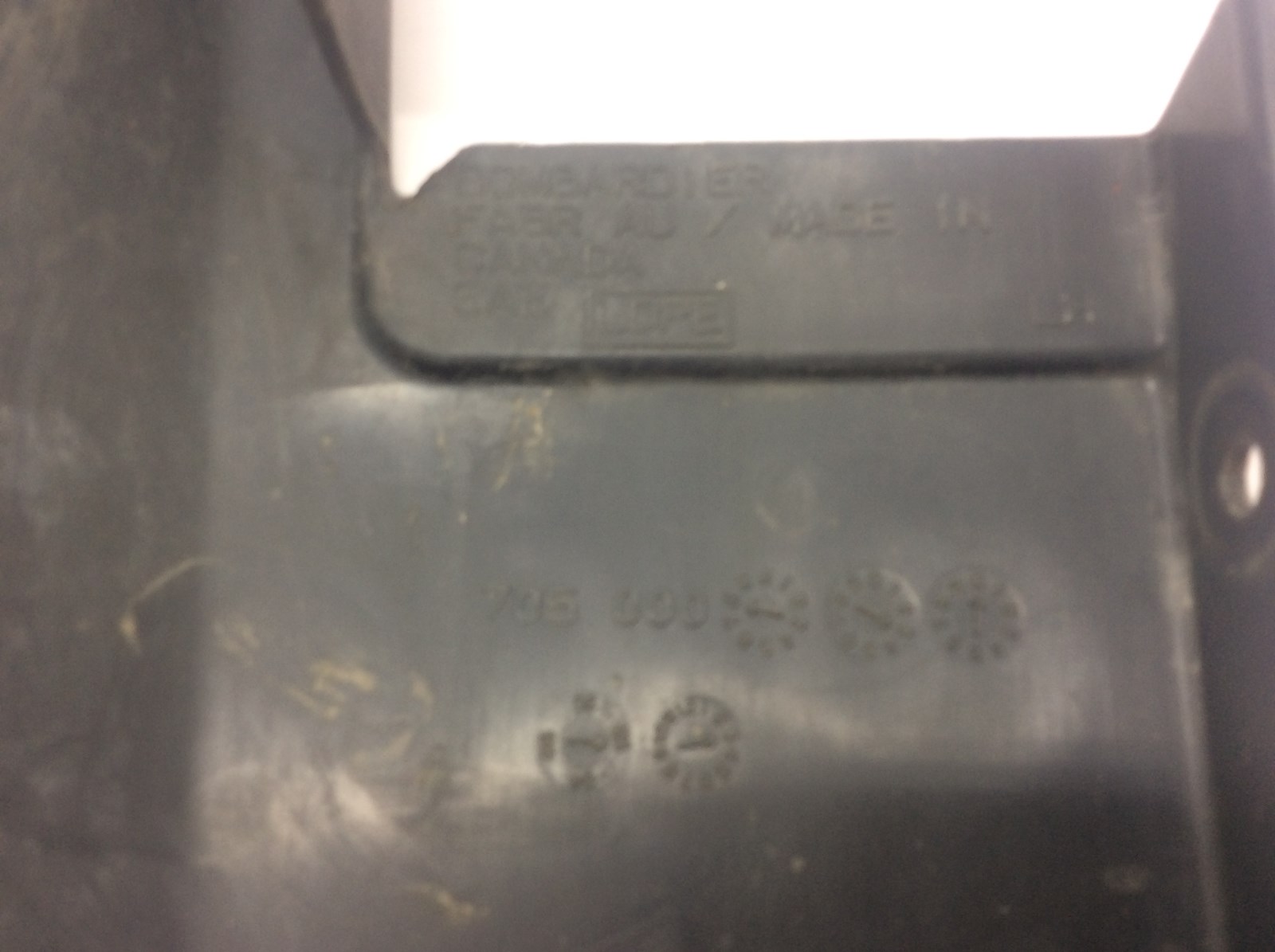 2004 Bombardier Front Right Mudguard - Image 3