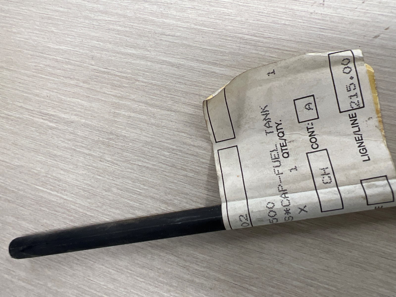 Gas Cap Gauge - 11 1/2" (Vintage Bombardier/Ski-Doo) - Image 2