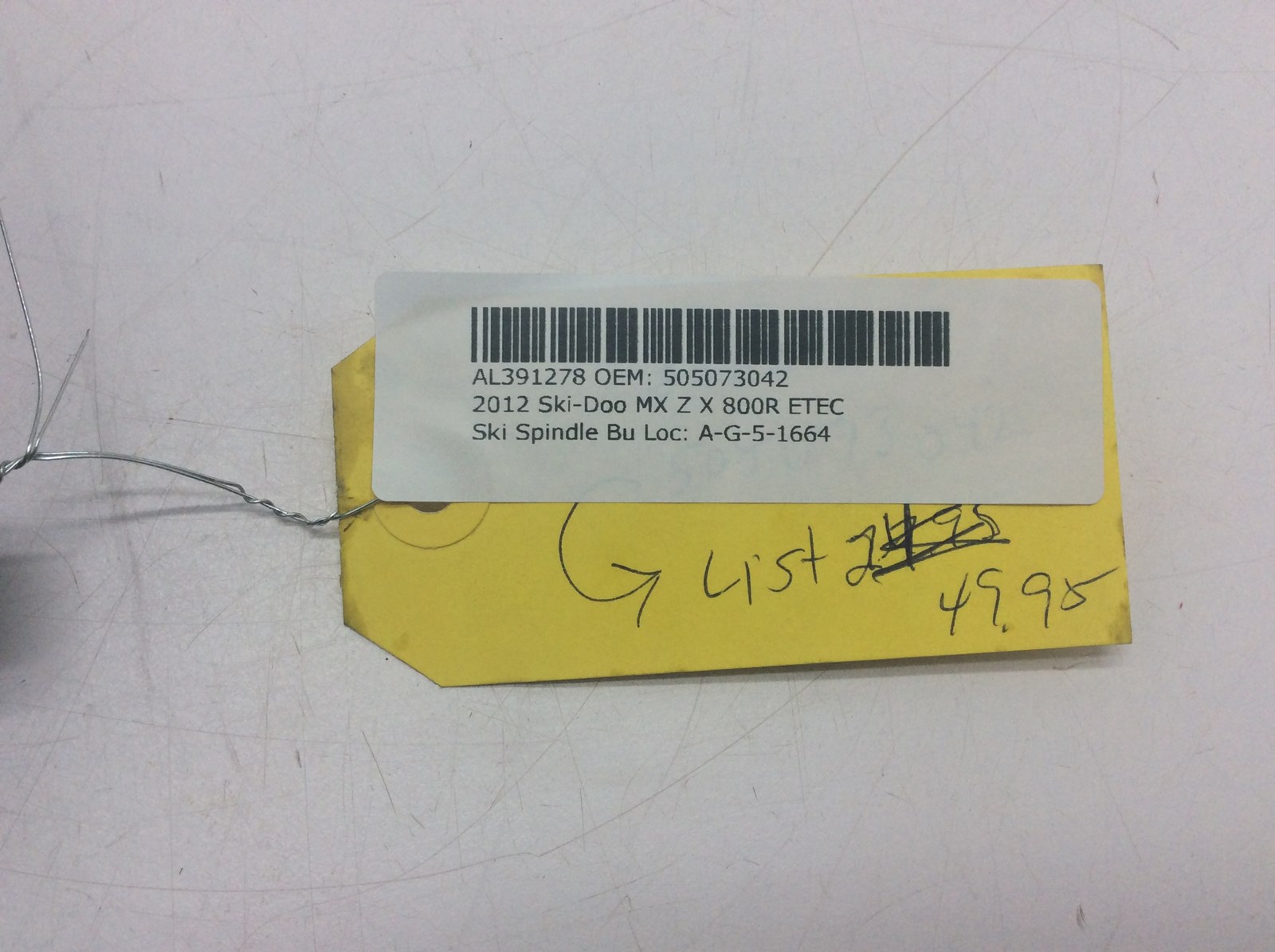 2012 Ski-Doo Ski Leg Left Side - Image 5