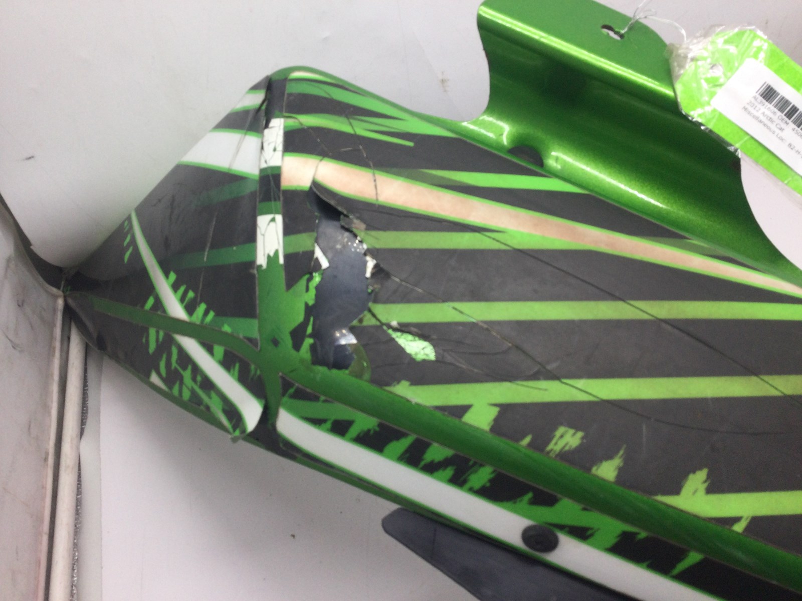 2012 Arctic Cat Rear Left Fender - Wildcat 1000 - Image 2