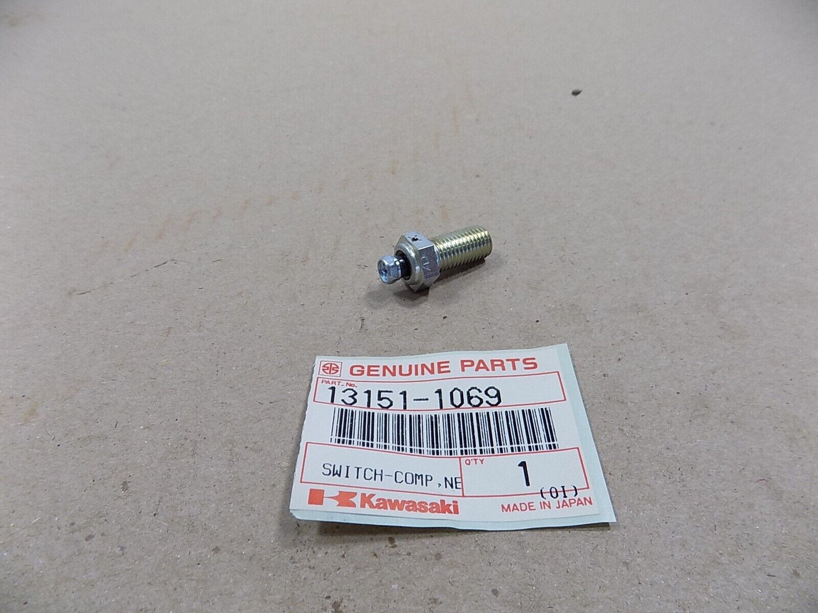 2001 Kawasaki Switch, Neutral