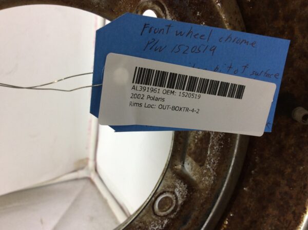 2002 Polaris oem wheel - Image 4