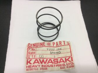 1976 Kawasaki Spring, Ratchet Kick Starter