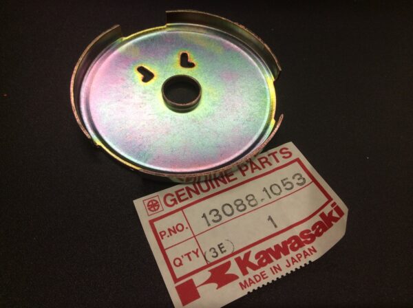 1984 Kawasaki Plate, Friction Recoil KLT110 - Obsolete - Image 2