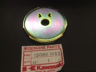 1984 Kawasaki Plate, Friction Recoil KLT110 - Obsolete