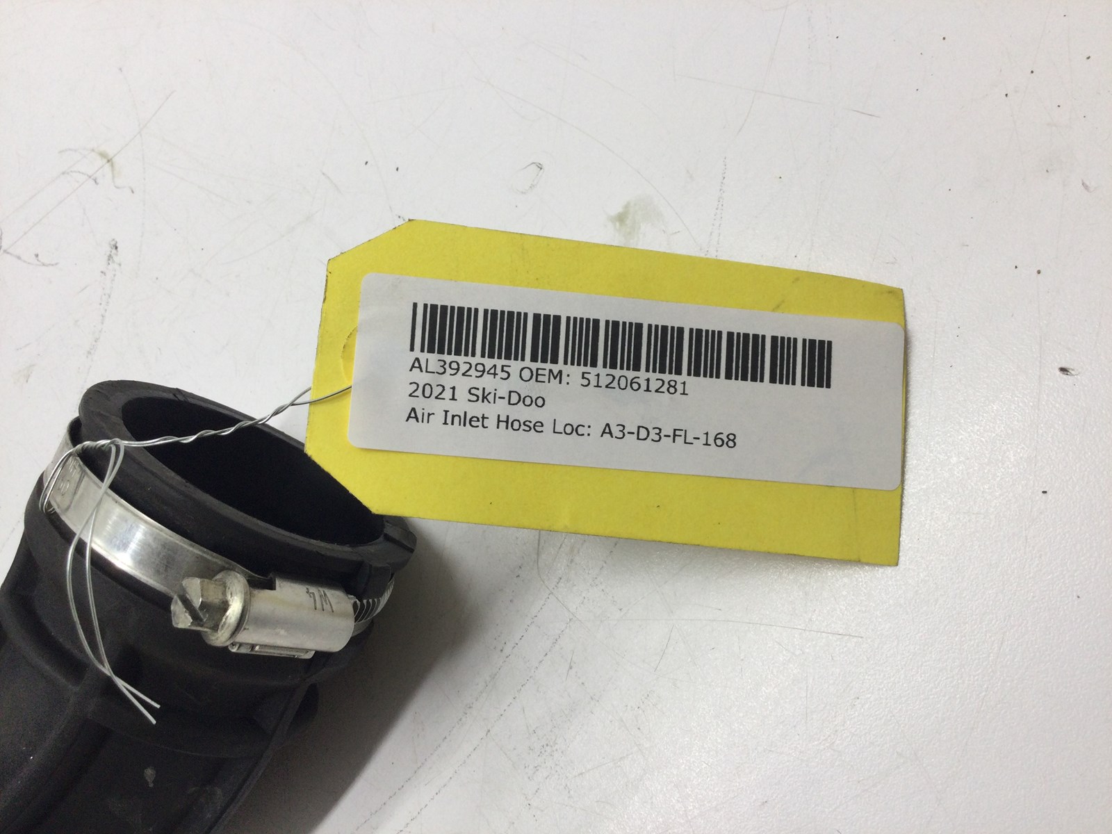 2021 Ski-Doo Air Inlet Tube - Image 5