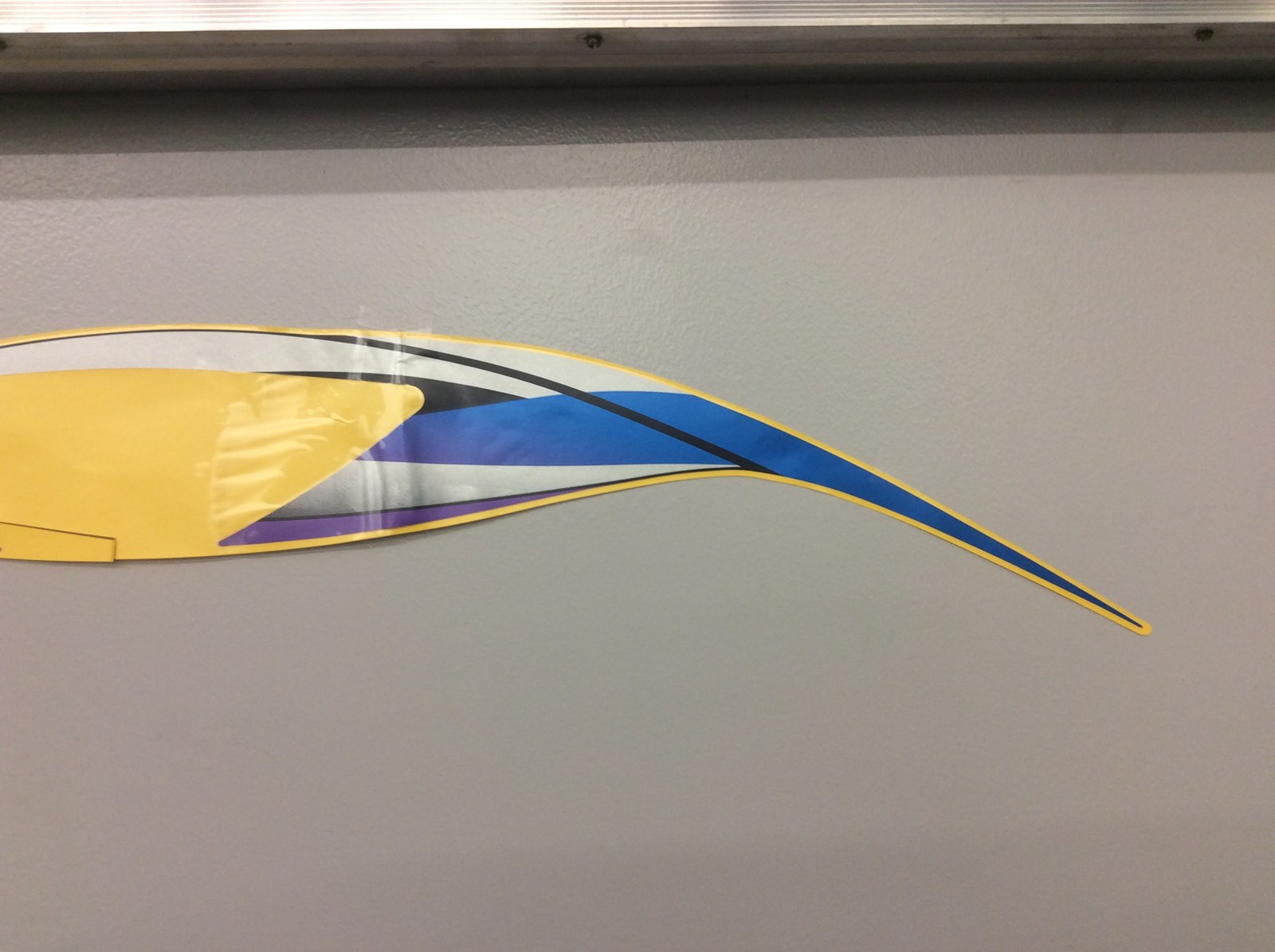 2000 Yamaha Decal, Hood Top RH - Obsolete - Image 3