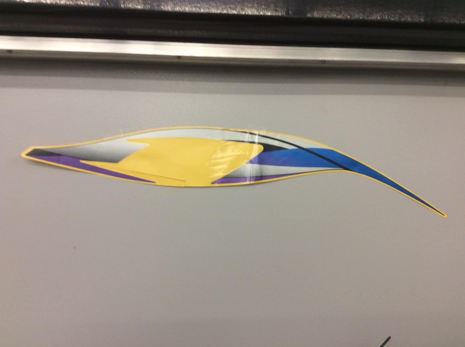 2000 Yamaha Decal, Hood Top RH - Obsolete