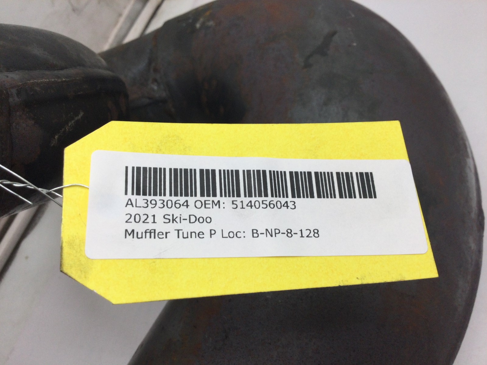 2021 Ski-Doo Tuned Pipe Assy - Image 5