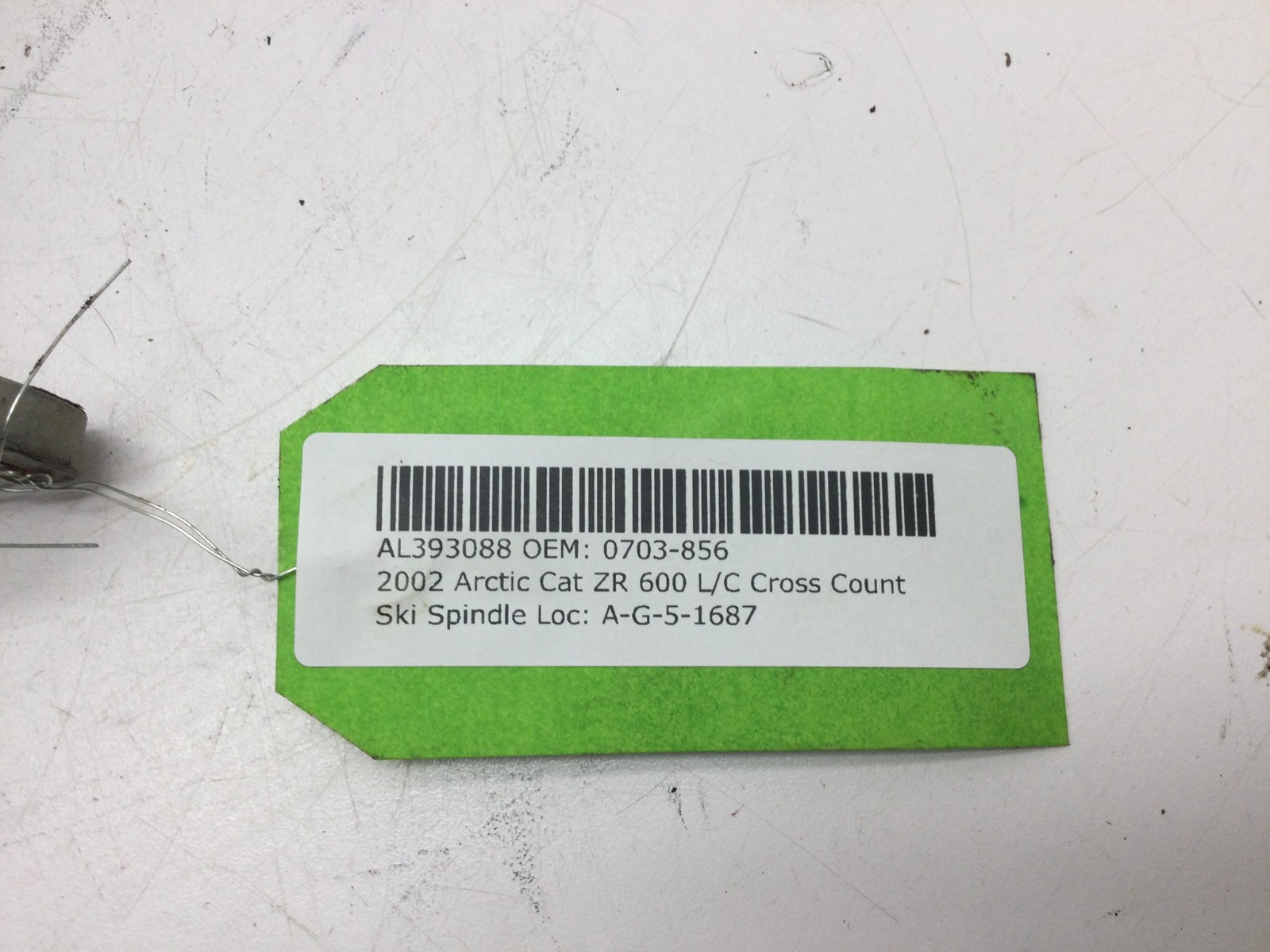 2002 Arctic Cat Left Steering Spindle - Image 5