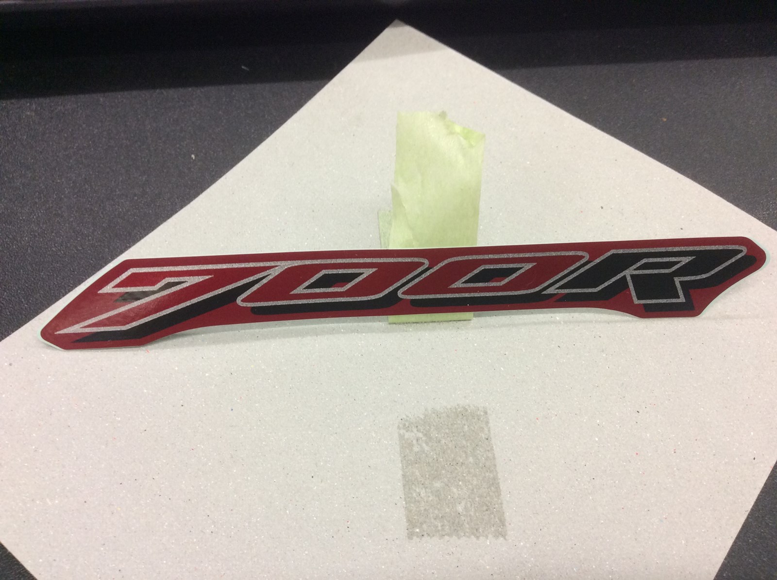 2008 Yamaha Label, "700R" Raptor - Obsolete