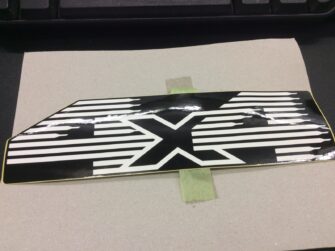 1998 Yamaha Label, Decal "4X4"