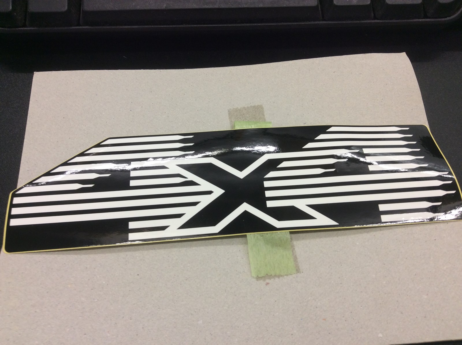 1998 Yamaha Label, Decal "4X4"