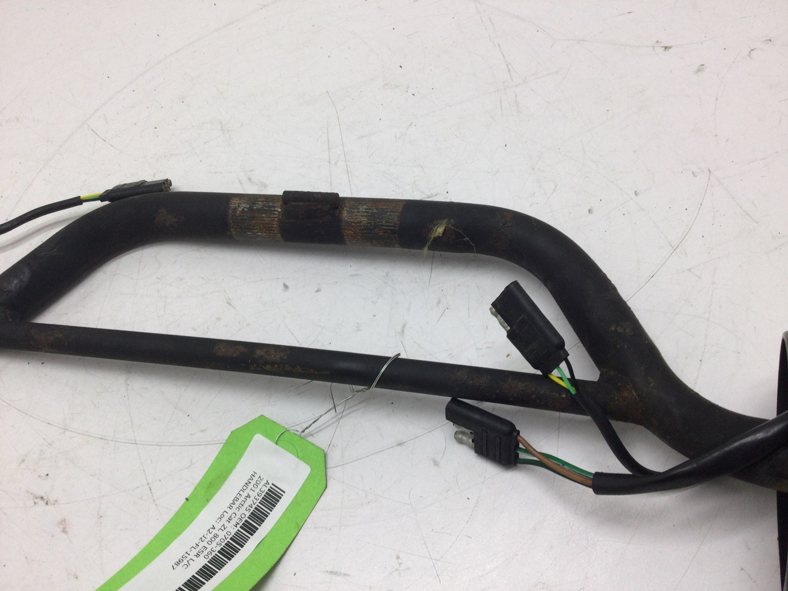 2001 Arctic Cat Handlebar - includes two heated grips. - Image 3