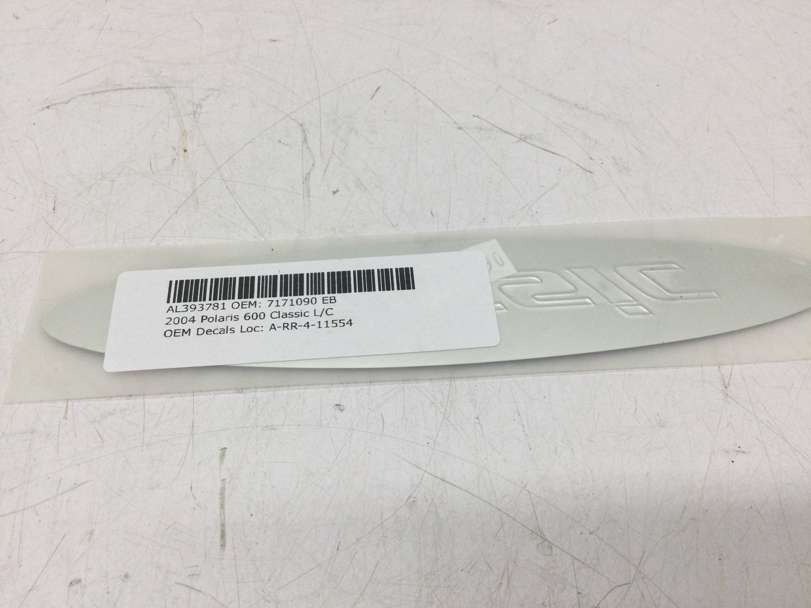 2004 Polaris DECAL HOOD CENTER CLASSIC - Image 2