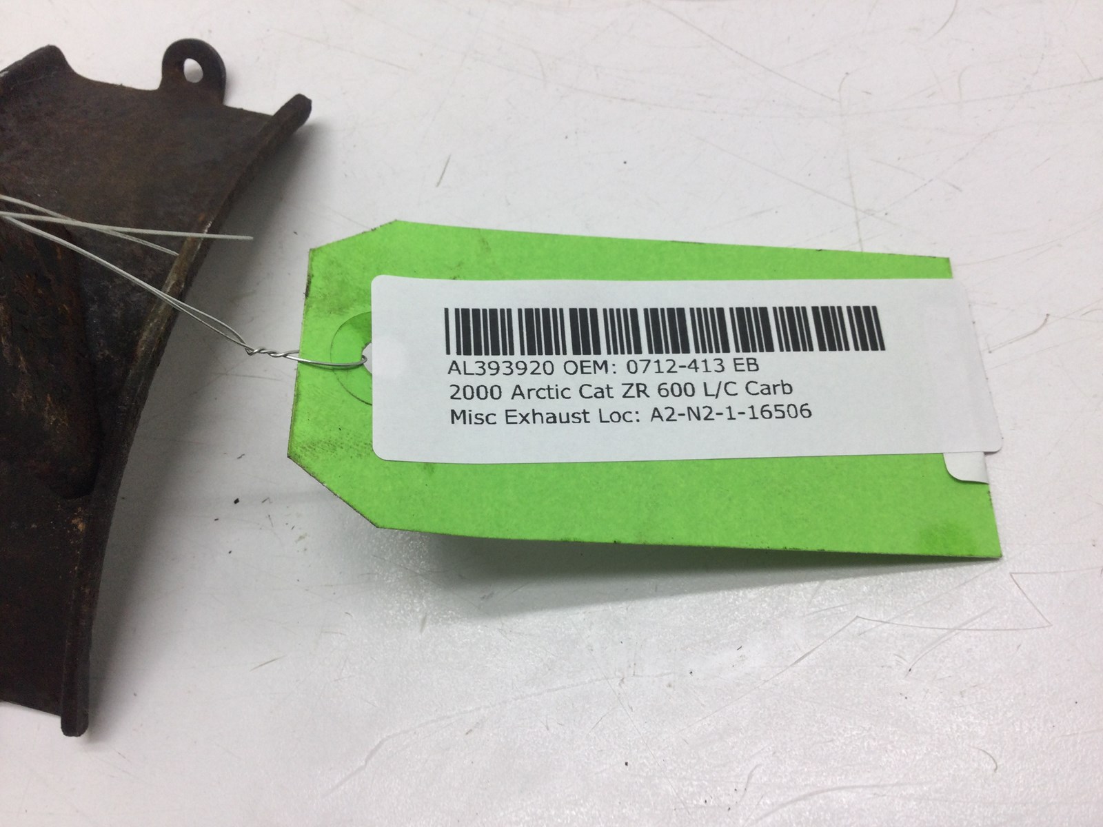 2000 Arctic Cat Exhaust Bracket - Image 5